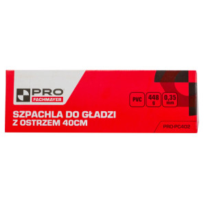 SZPACHLA DO GŁADZI Z OSTRZEM 40 cm PRO